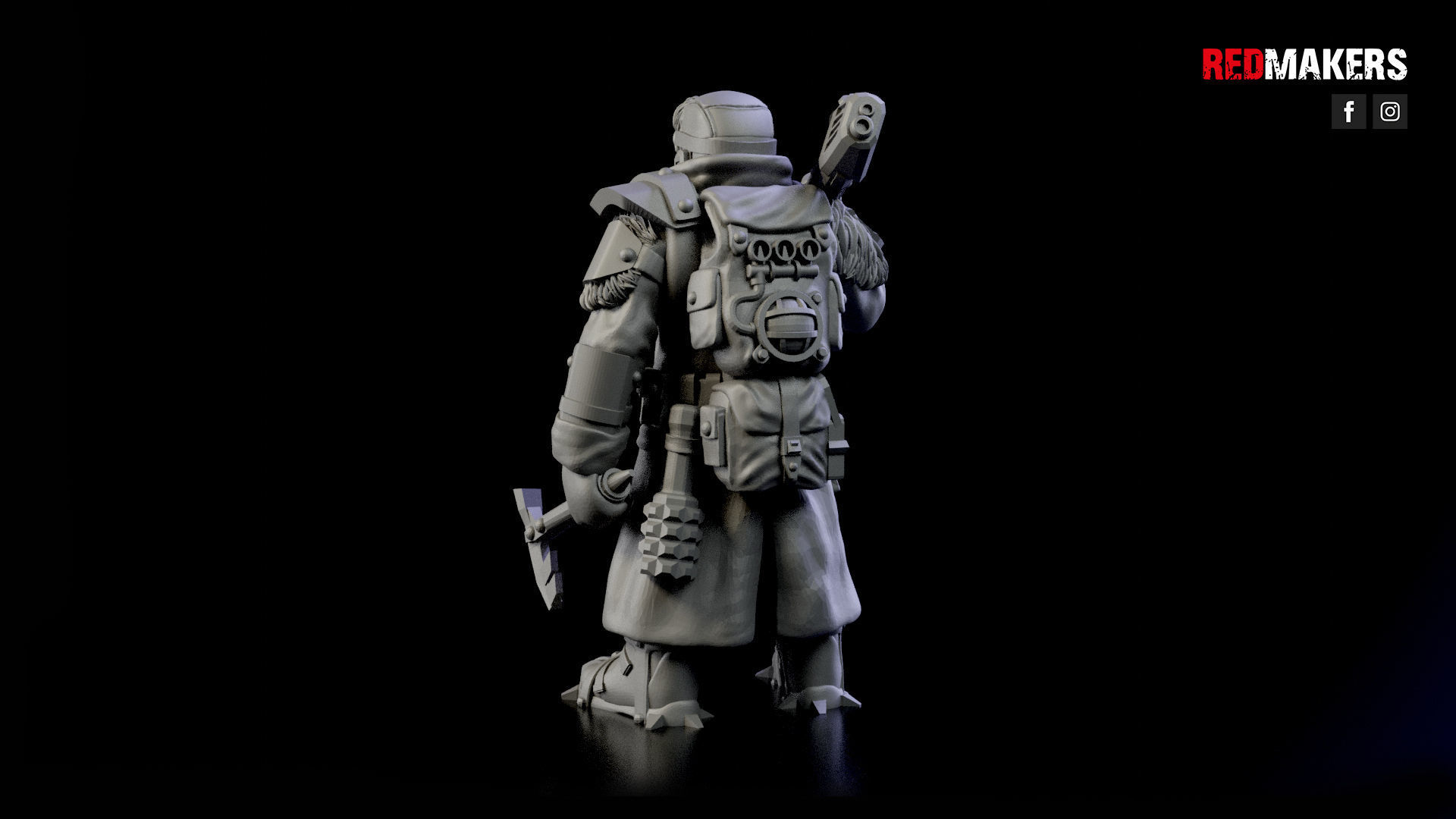 Ice Warriors - Squad of the Imperial Force 3D print model_13