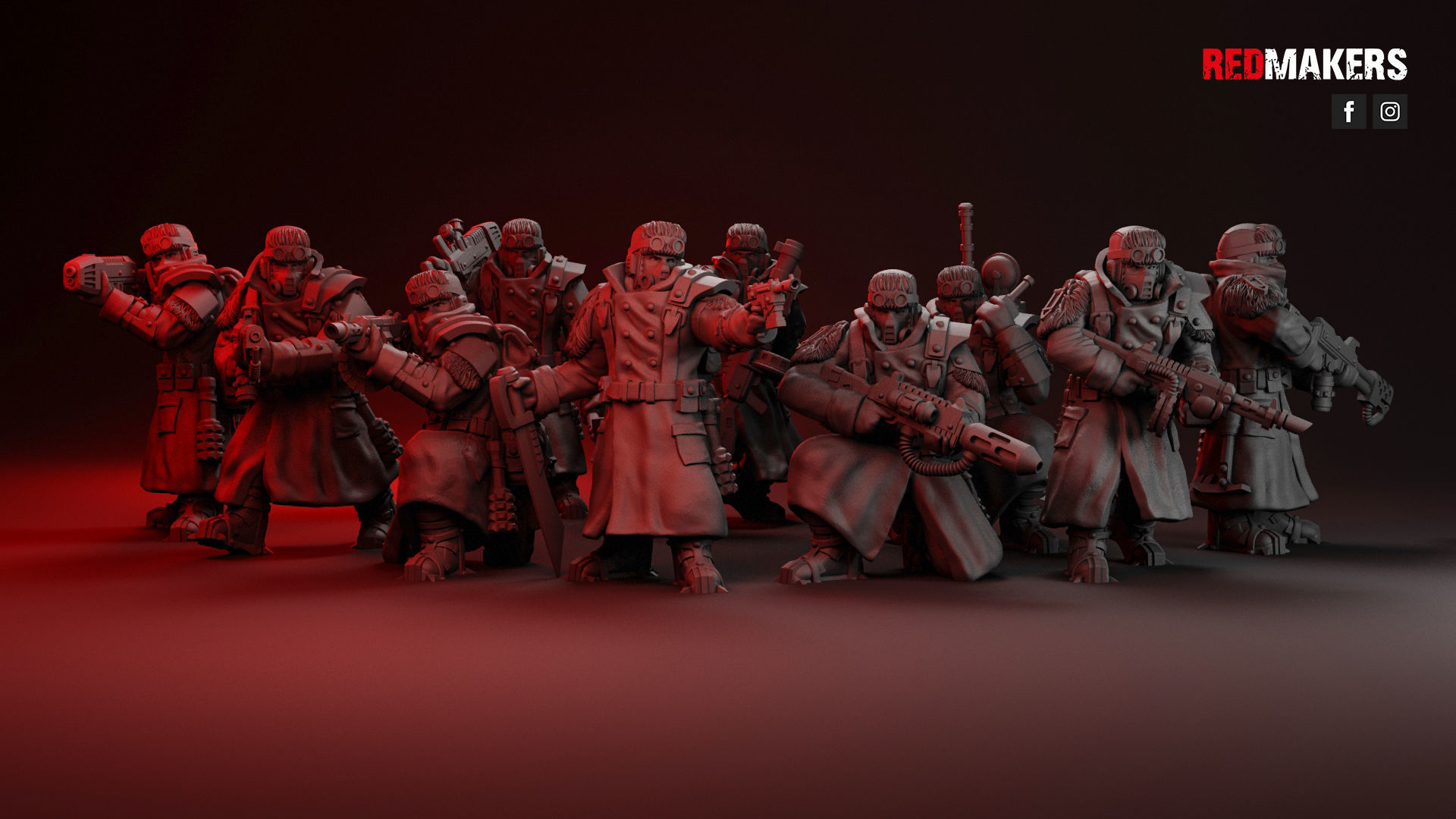 Ice Warriors - Squad of the Imperial Force 3D print model_65