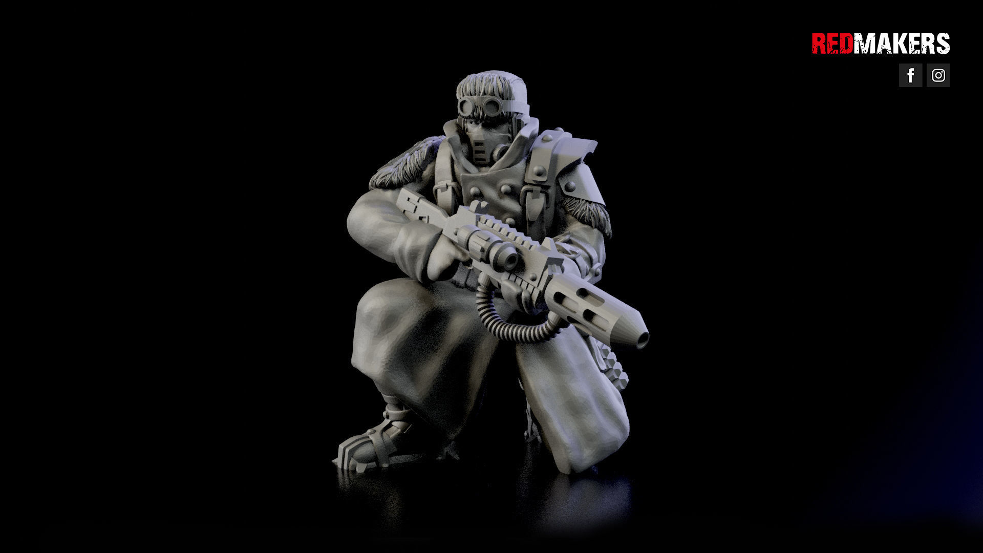 Ice Warriors - Squad of the Imperial Force 3D print model_22