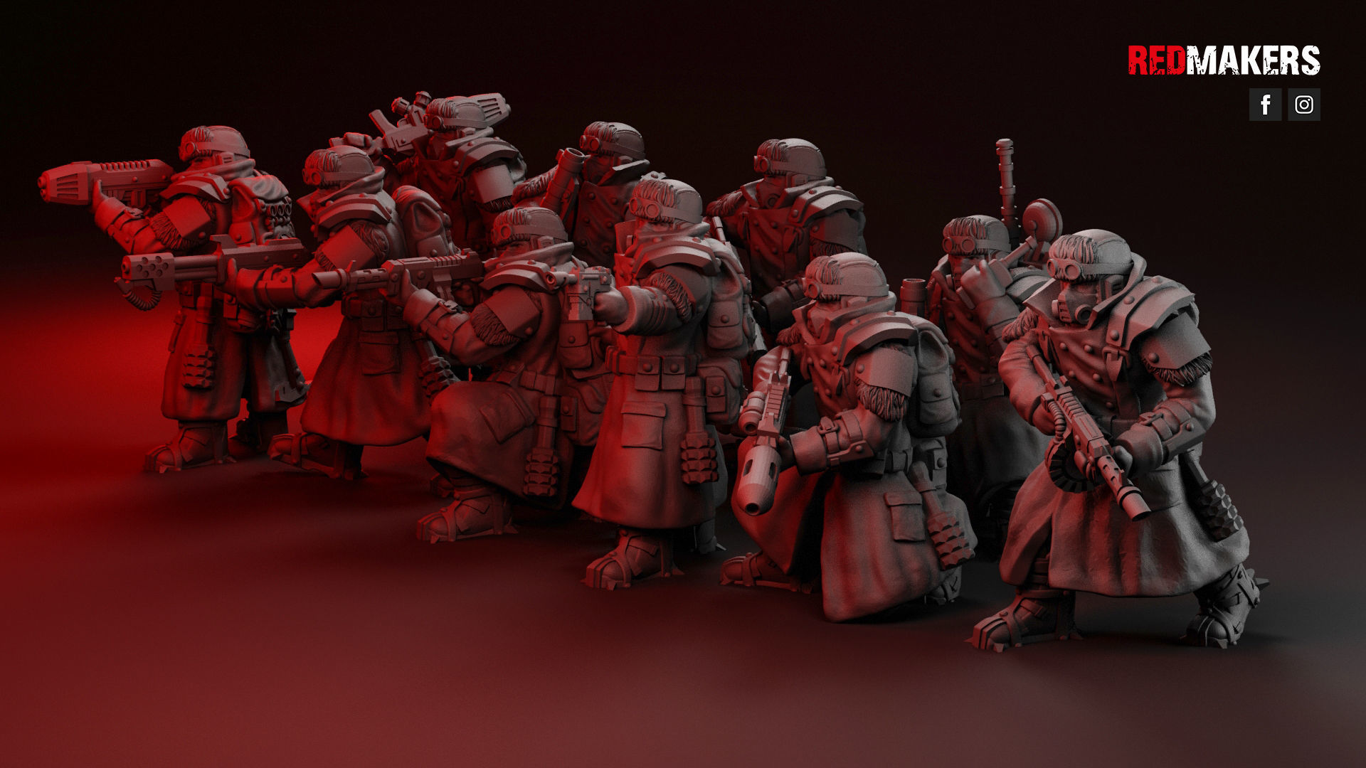Ice Warriors - Squad of the Imperial Force 3D print model_66