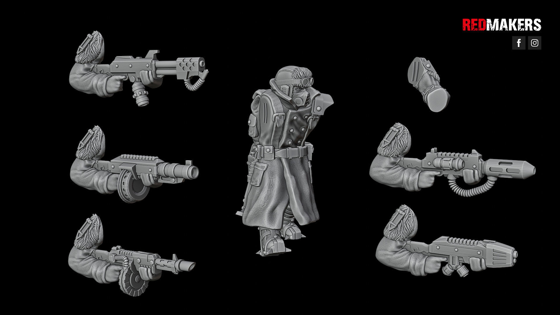 Ice Warriors - Squad of the Imperial Force 3D print model_36