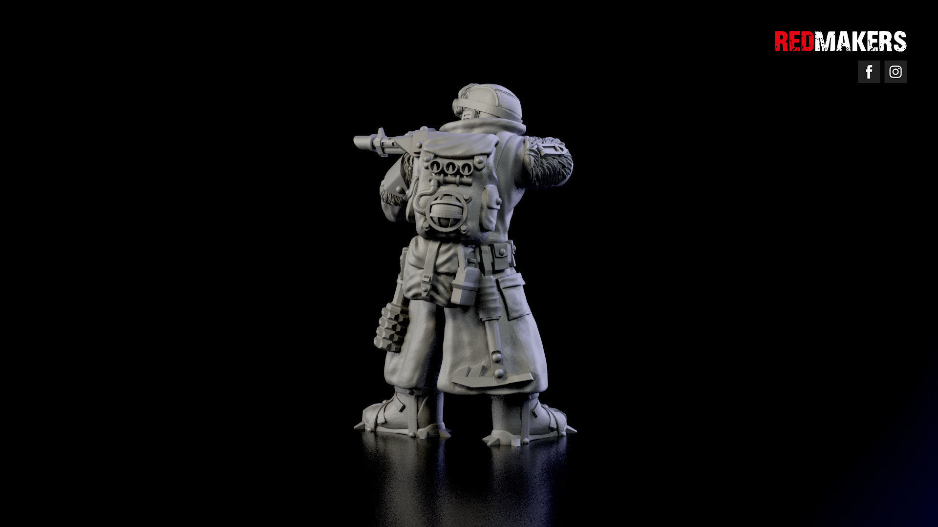Ice Warriors - Squad of the Imperial Force 3D print model_17