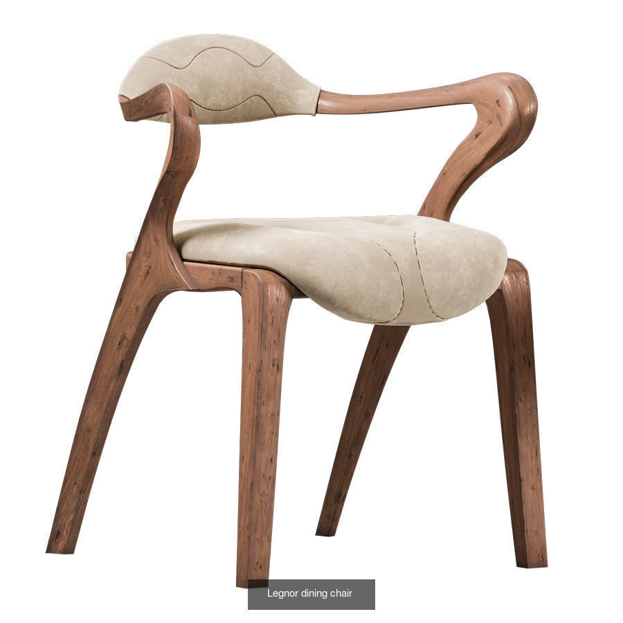 3 armchair and 2 sofa and 1 bed 3D Model Collection_2