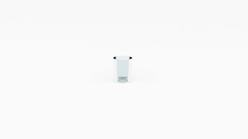 Bar Drinking glasses Set Low-poly 3D model_10