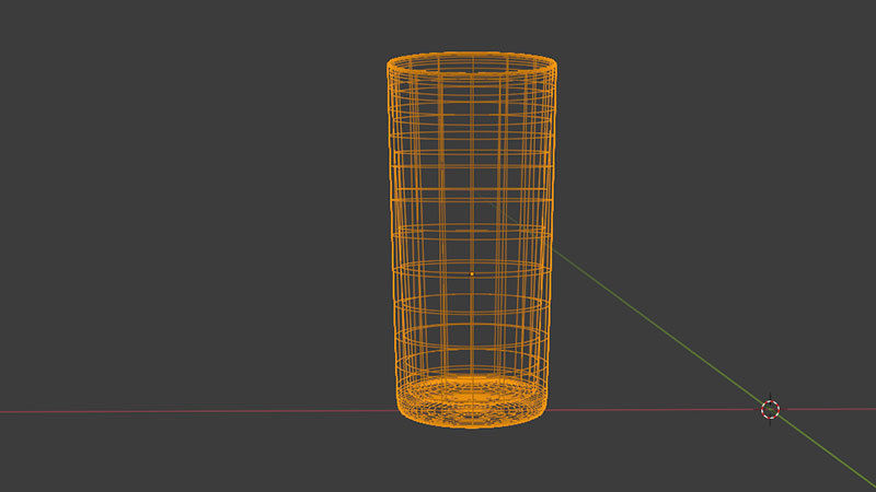 Bar Drinking glasses Set Low-poly 3D model_15