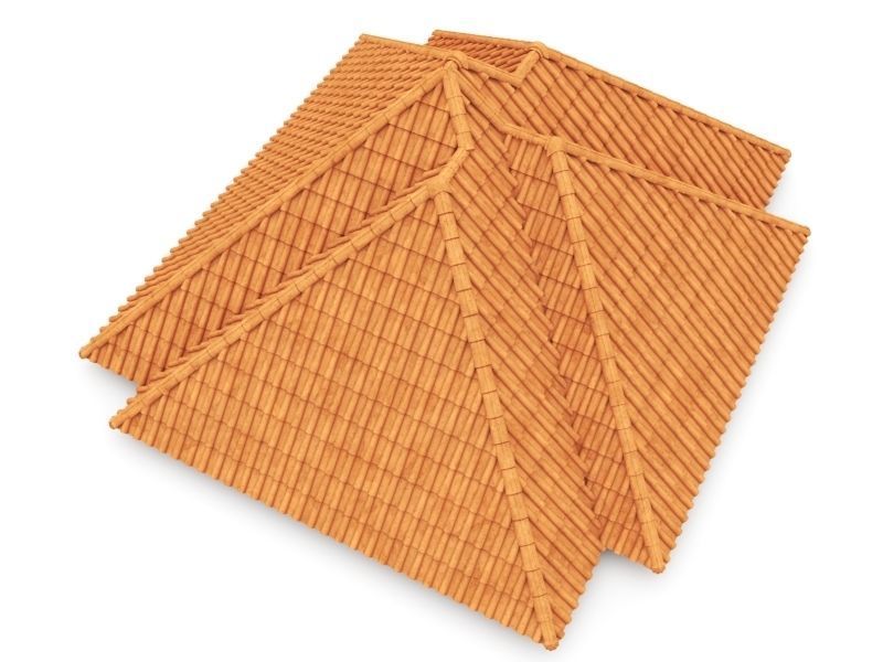 Realistic Roof Tile Collections 3D model_14