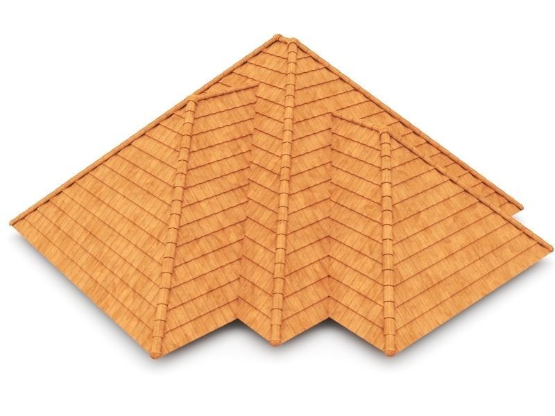 Realistic Roof Tile Collections 3D model_10