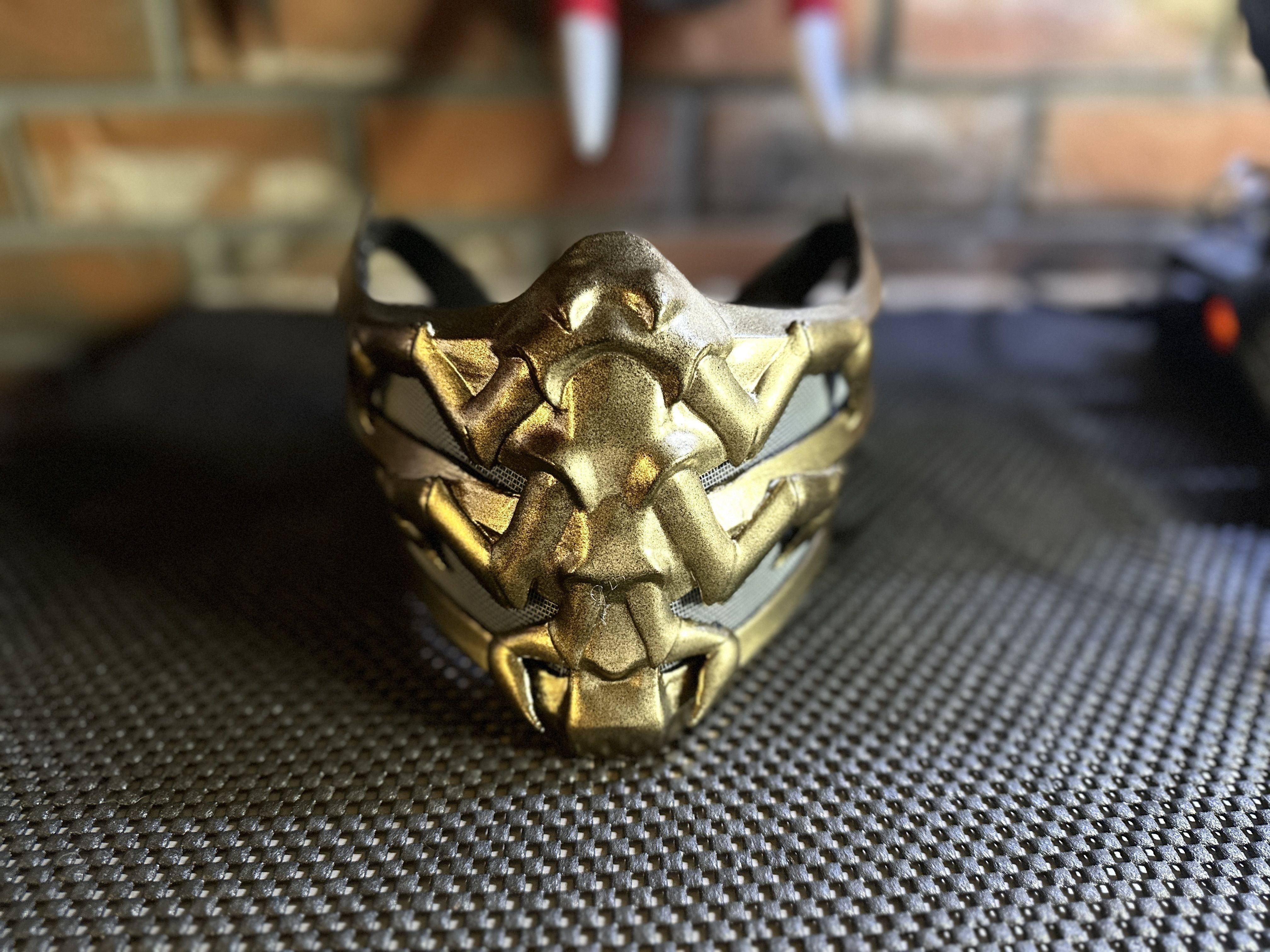 Scorpion mask from Mortal Kombat 11 - Scorpion bite 3D print model