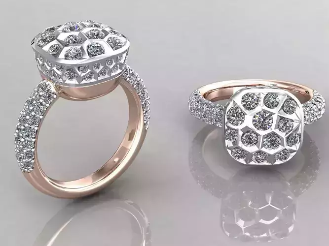 Nudo Classic Ring 3D print model