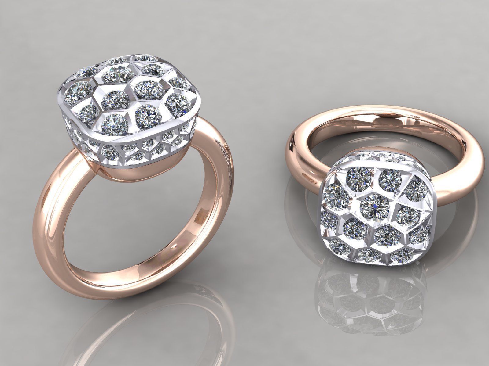 Nudo Classic Ring 3D print model_2