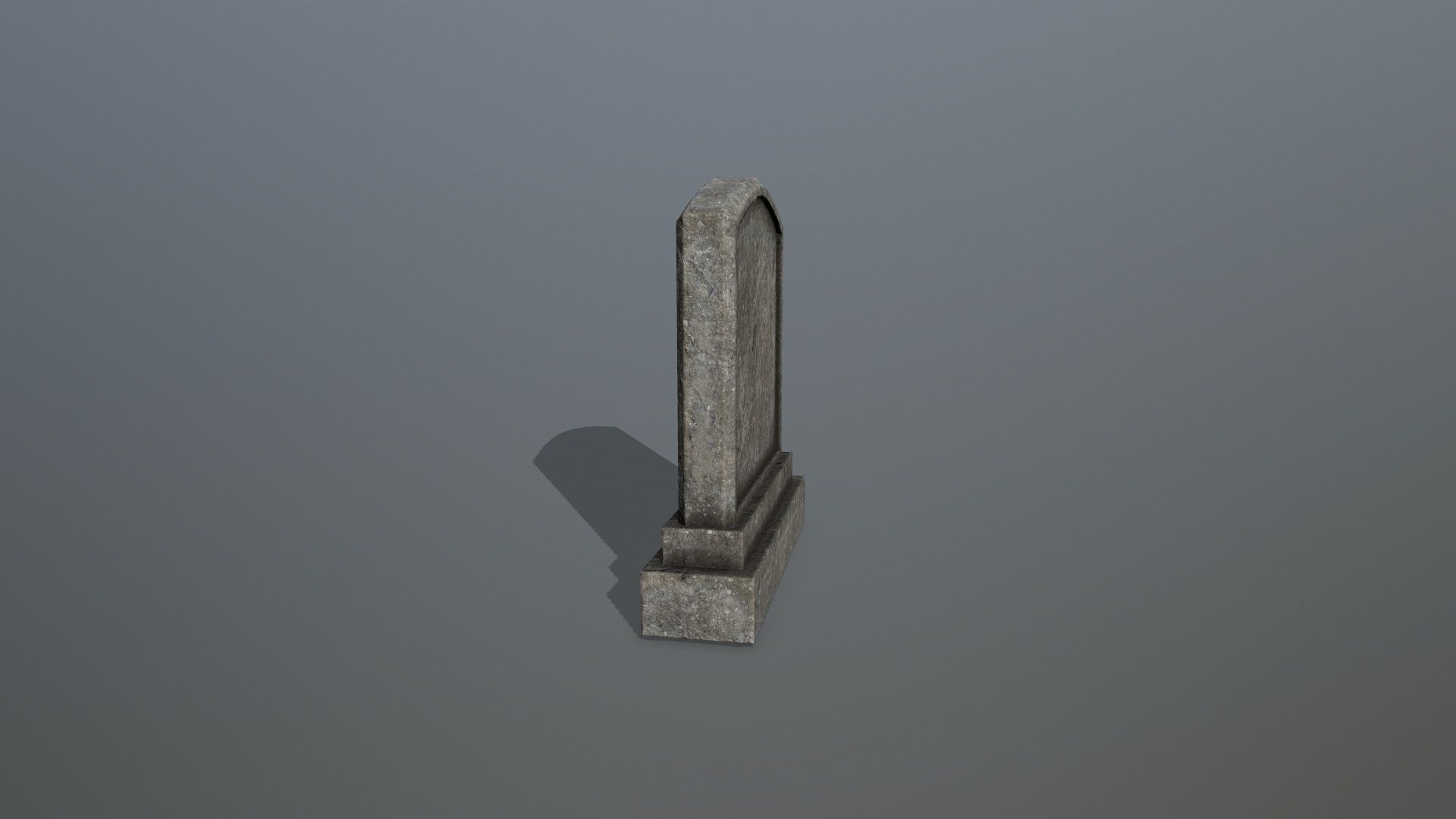 Tomb Stone Set Low-poly 3D model_22