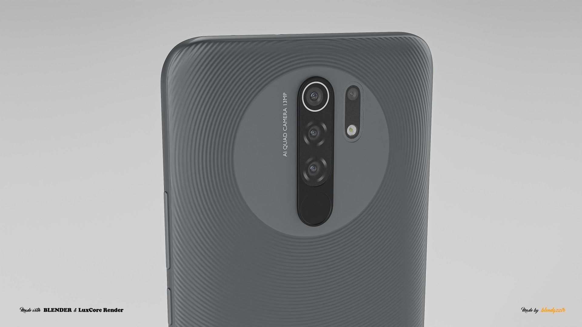 XIAOMI REDMI 9 3D model_5