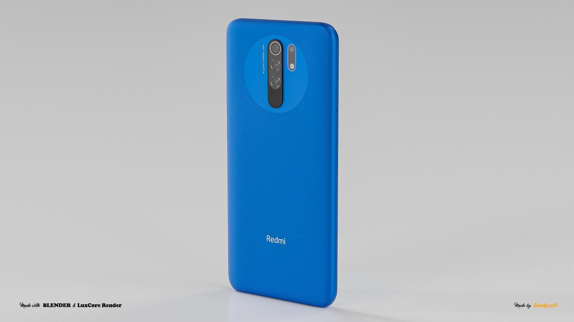 XIAOMI REDMI 9 3D model_8