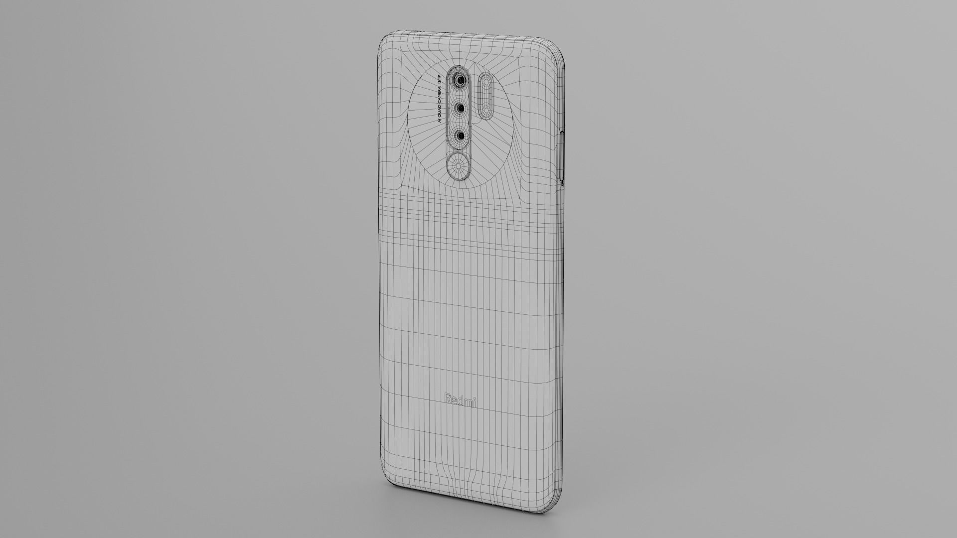 XIAOMI REDMI 9 3D model_19