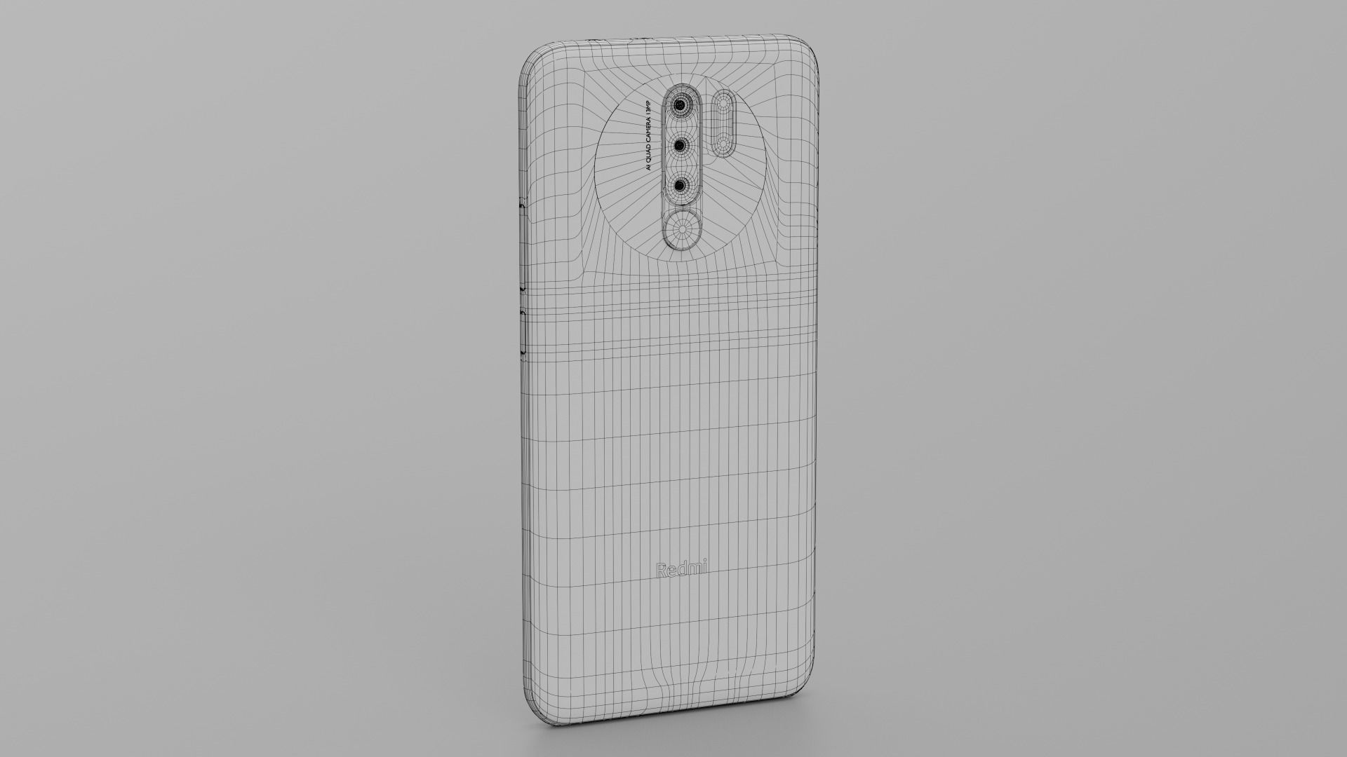 XIAOMI REDMI 9 3D model_17