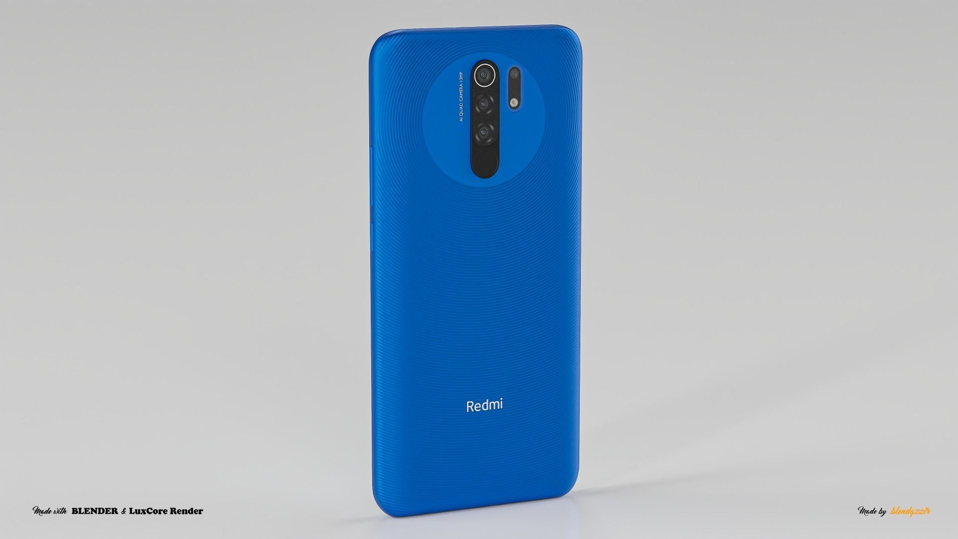XIAOMI REDMI 9 3D model_4