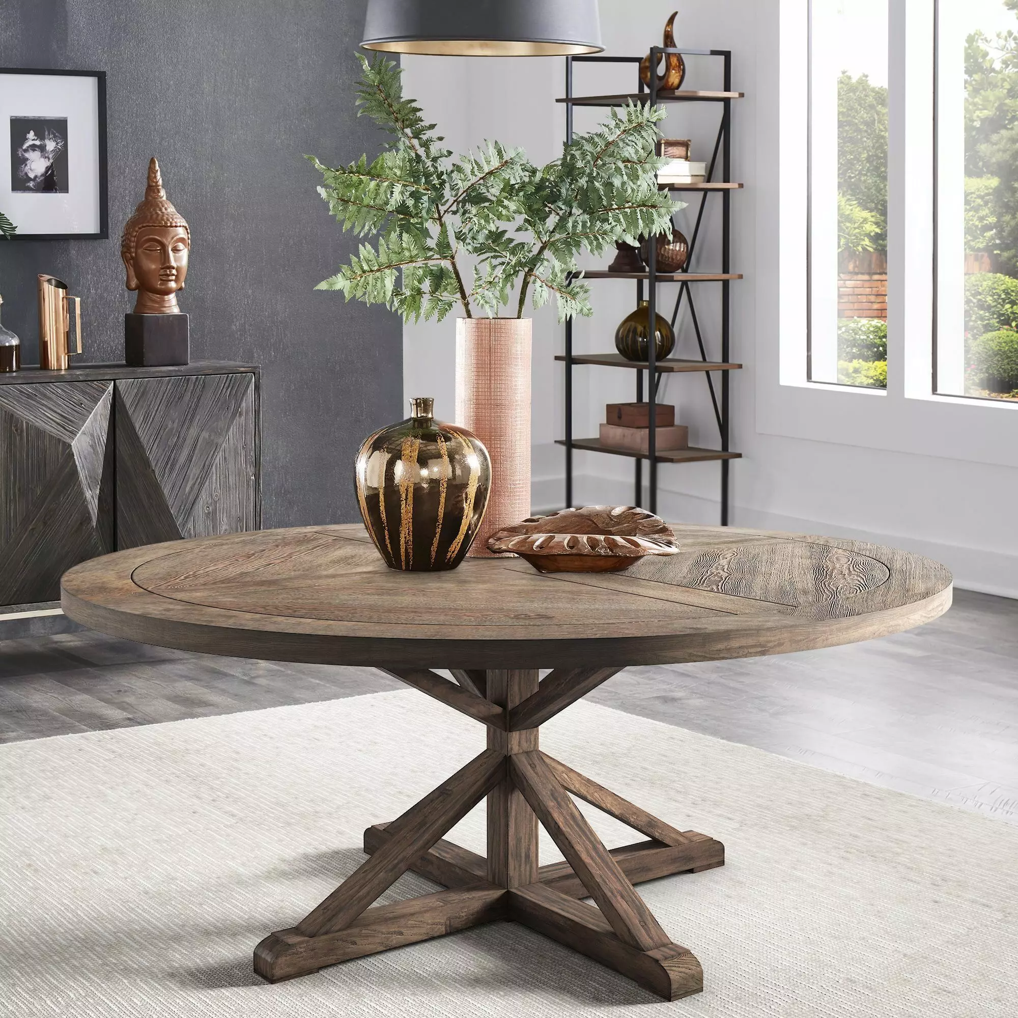 Round Table Free low-poly 3D model