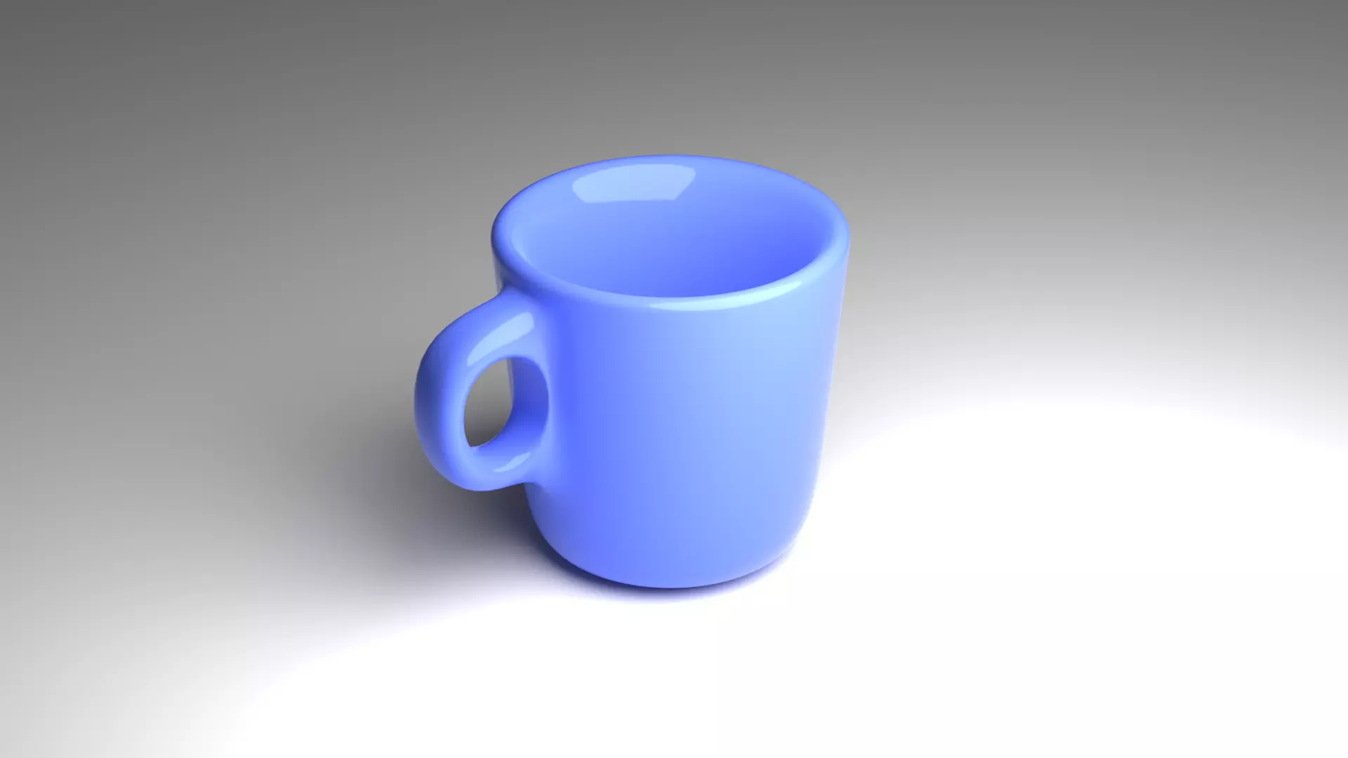 CUP  OBJ ANIMATION BLENDER FILE 3D model_0
