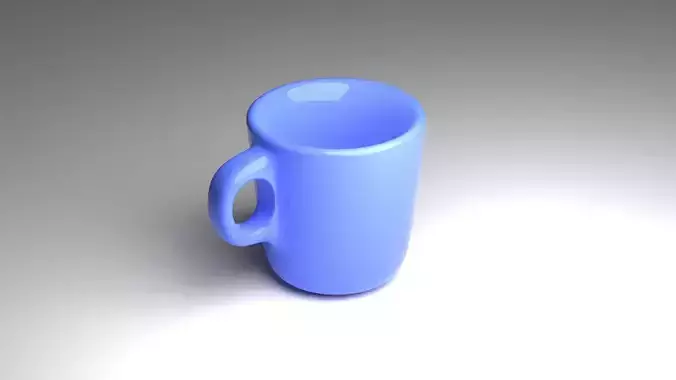 CUP  OBJ ANIMATION BLENDER FILE