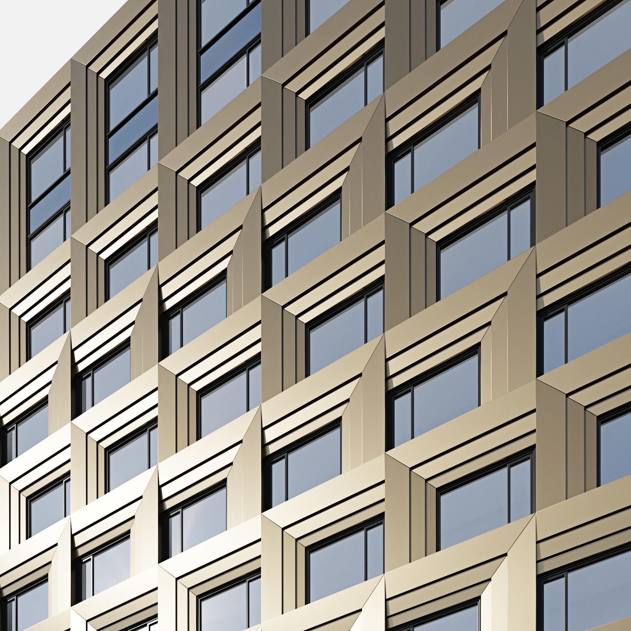 Commercial building 4 3D model_12