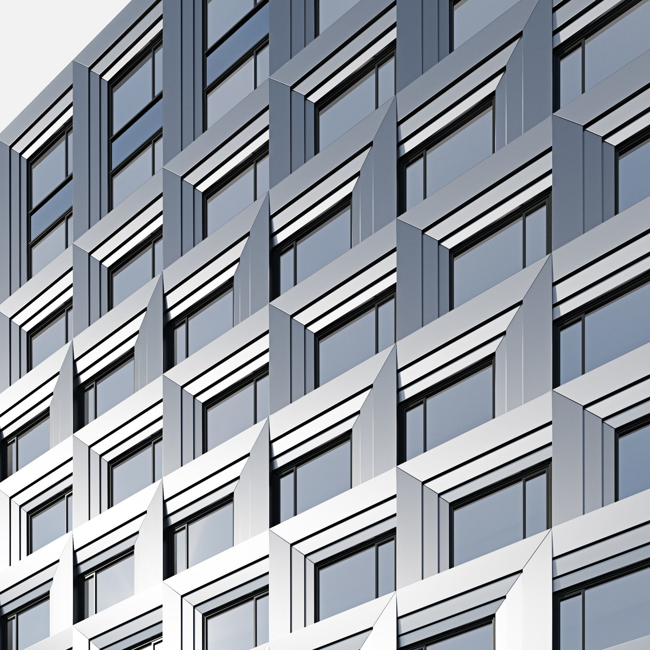 Commercial building 4 3D model_13