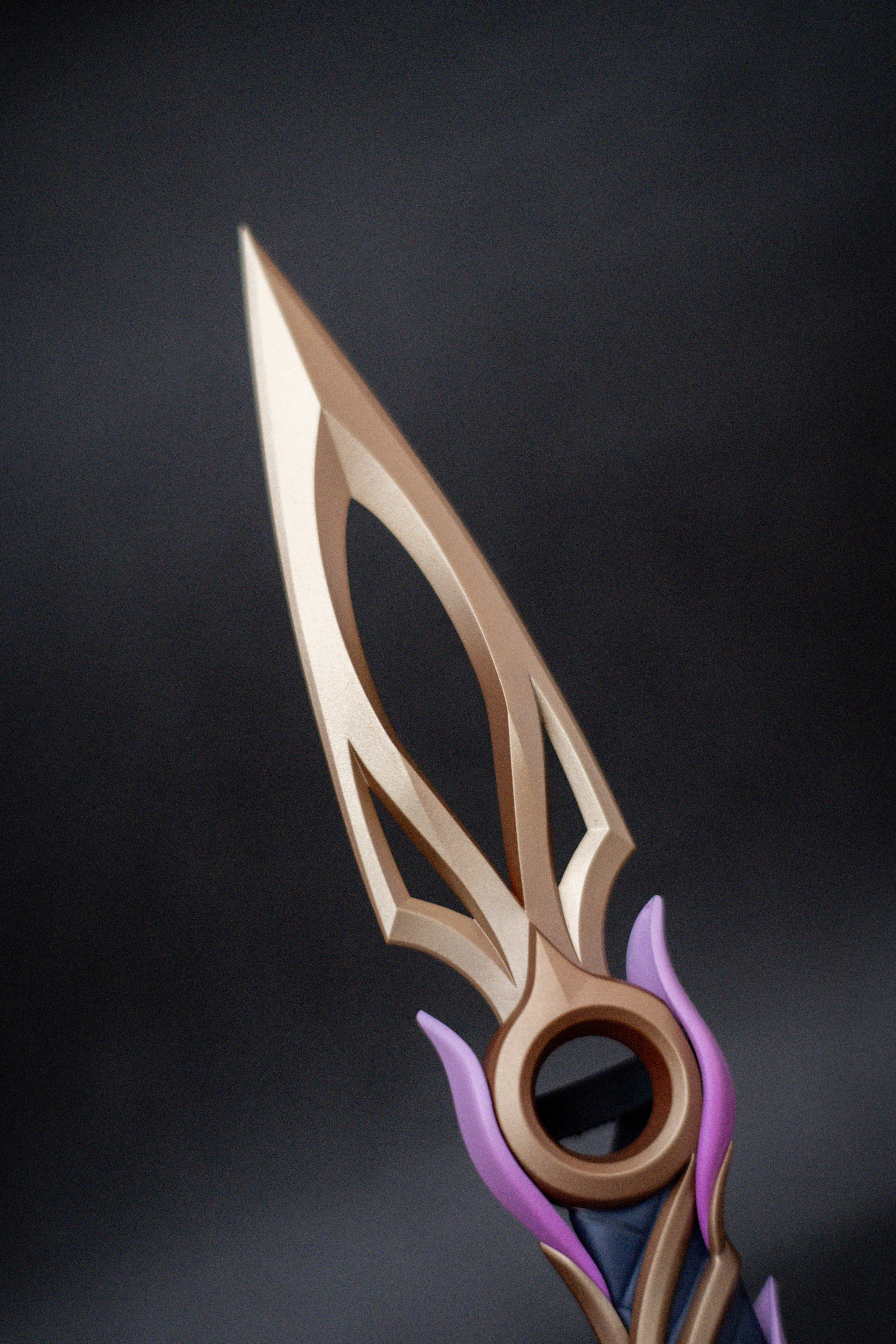 Valorant Mystbloom Knife prop for 3d printing 3D print model_3