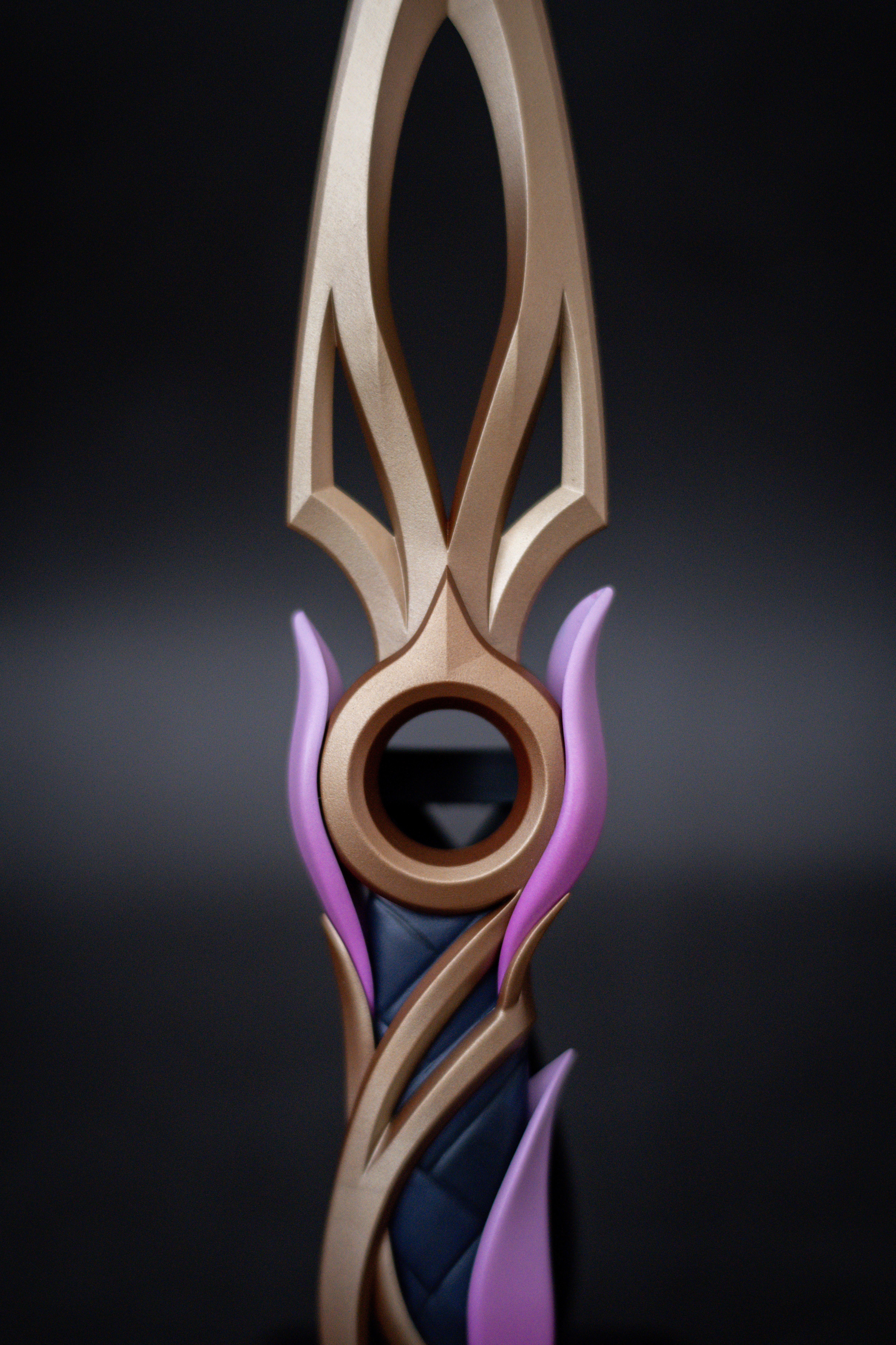 Valorant Mystbloom Knife prop for 3d printing 3D print model_2