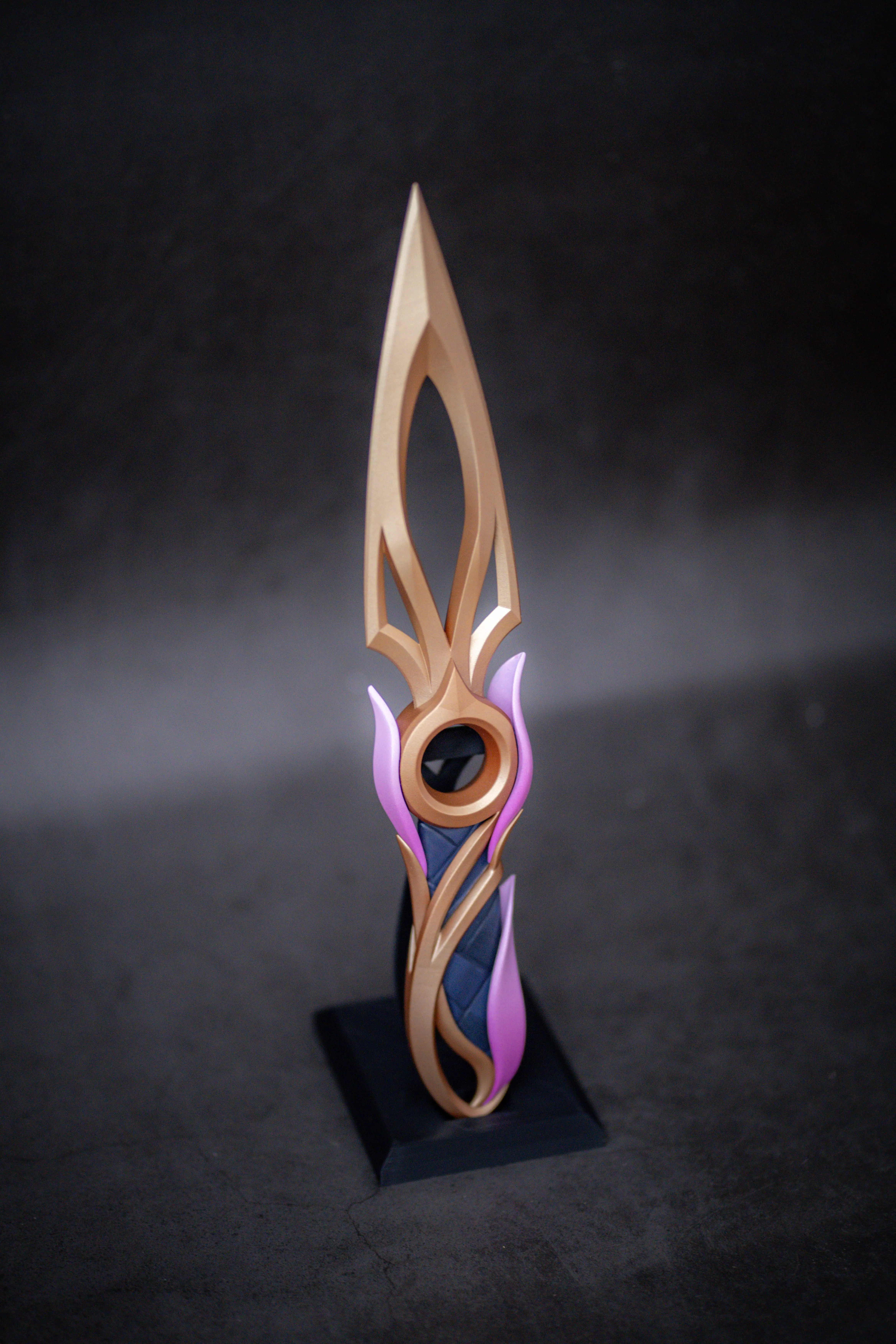 Valorant Mystbloom Knife prop for 3d printing 3D print model_0