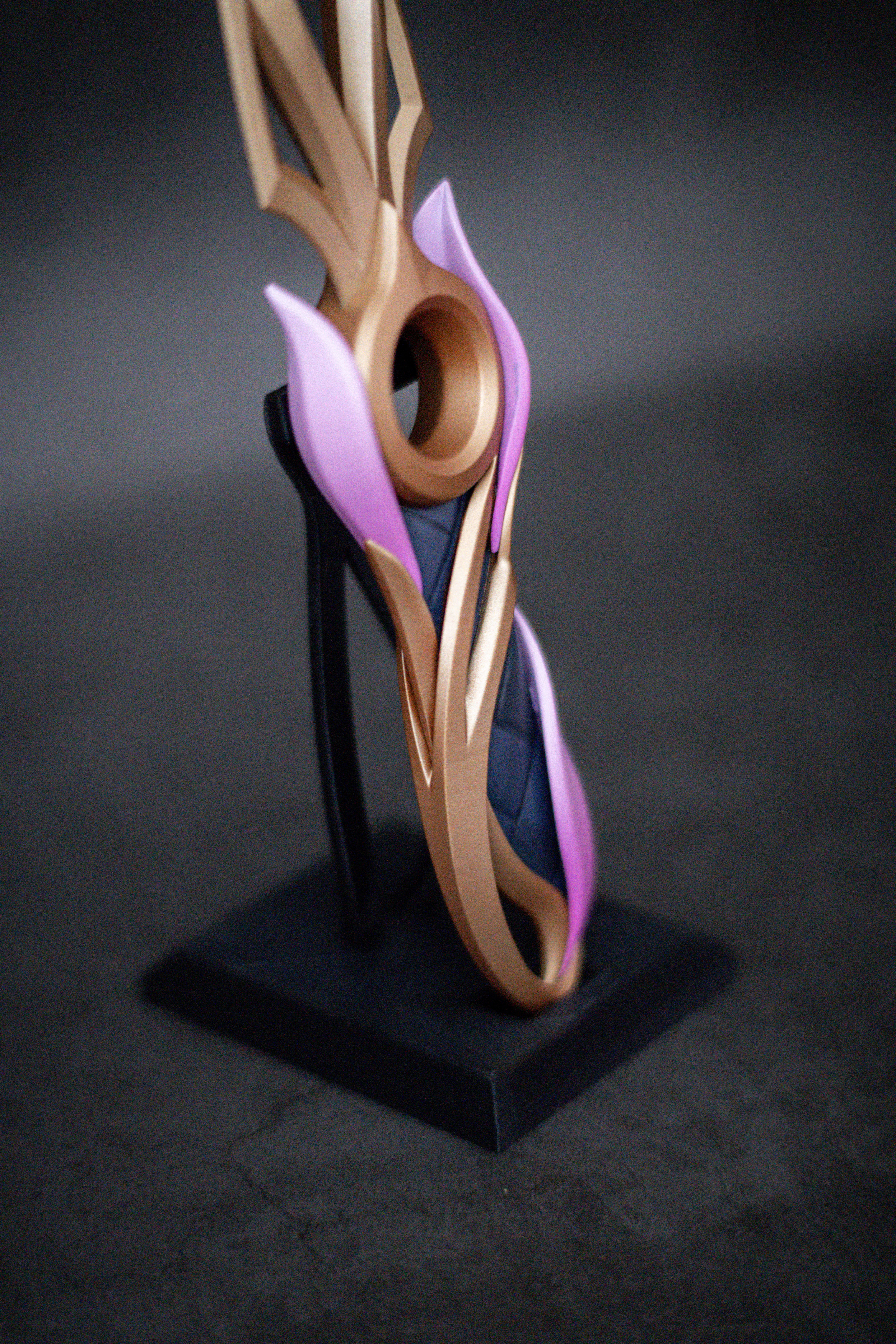 Valorant Mystbloom Knife prop for 3d printing 3D print model_1