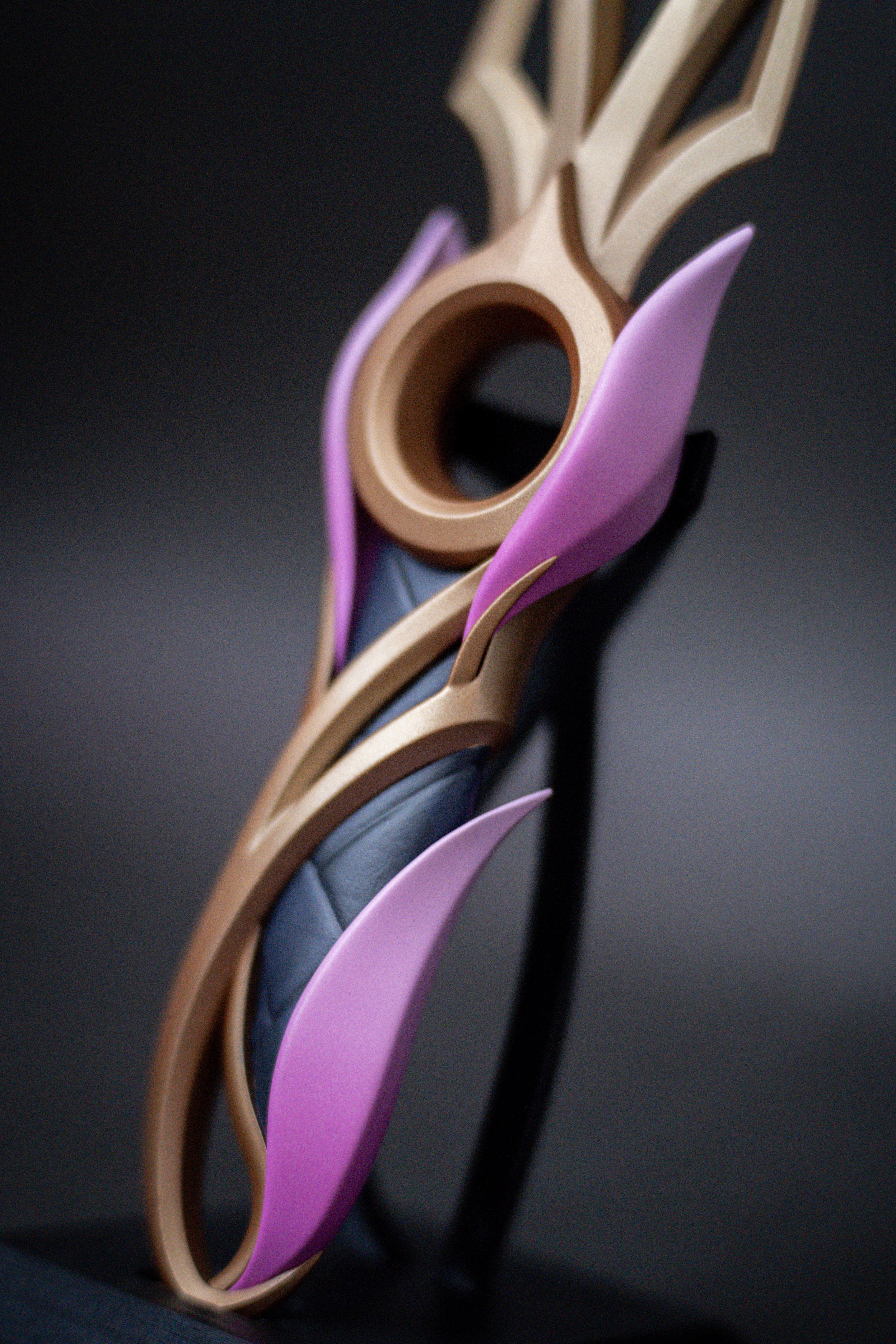 Valorant Mystbloom Knife prop for 3d printing 3D print model_4