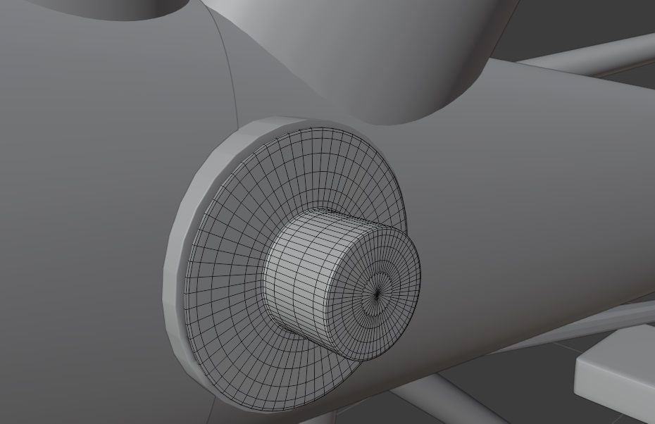 Women Cruiser Bike with Basket 3D Character Bicycle 3D low poly Low-poly 3D model_4