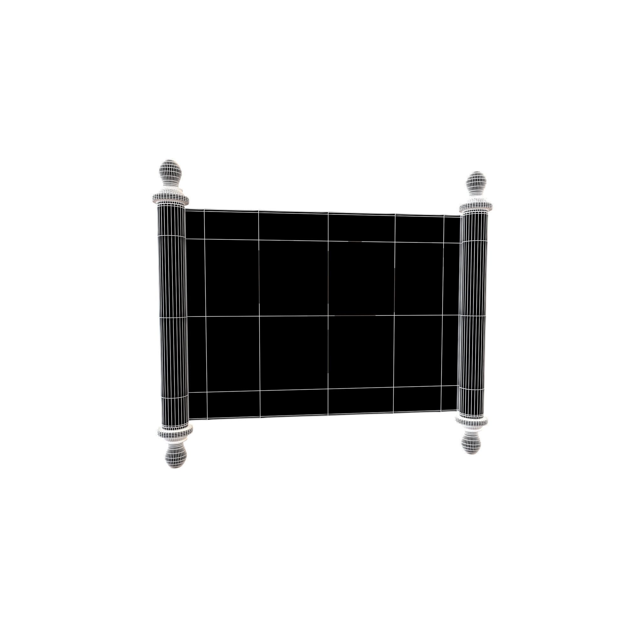 Scroll v1 001 Low-poly 3D model_5