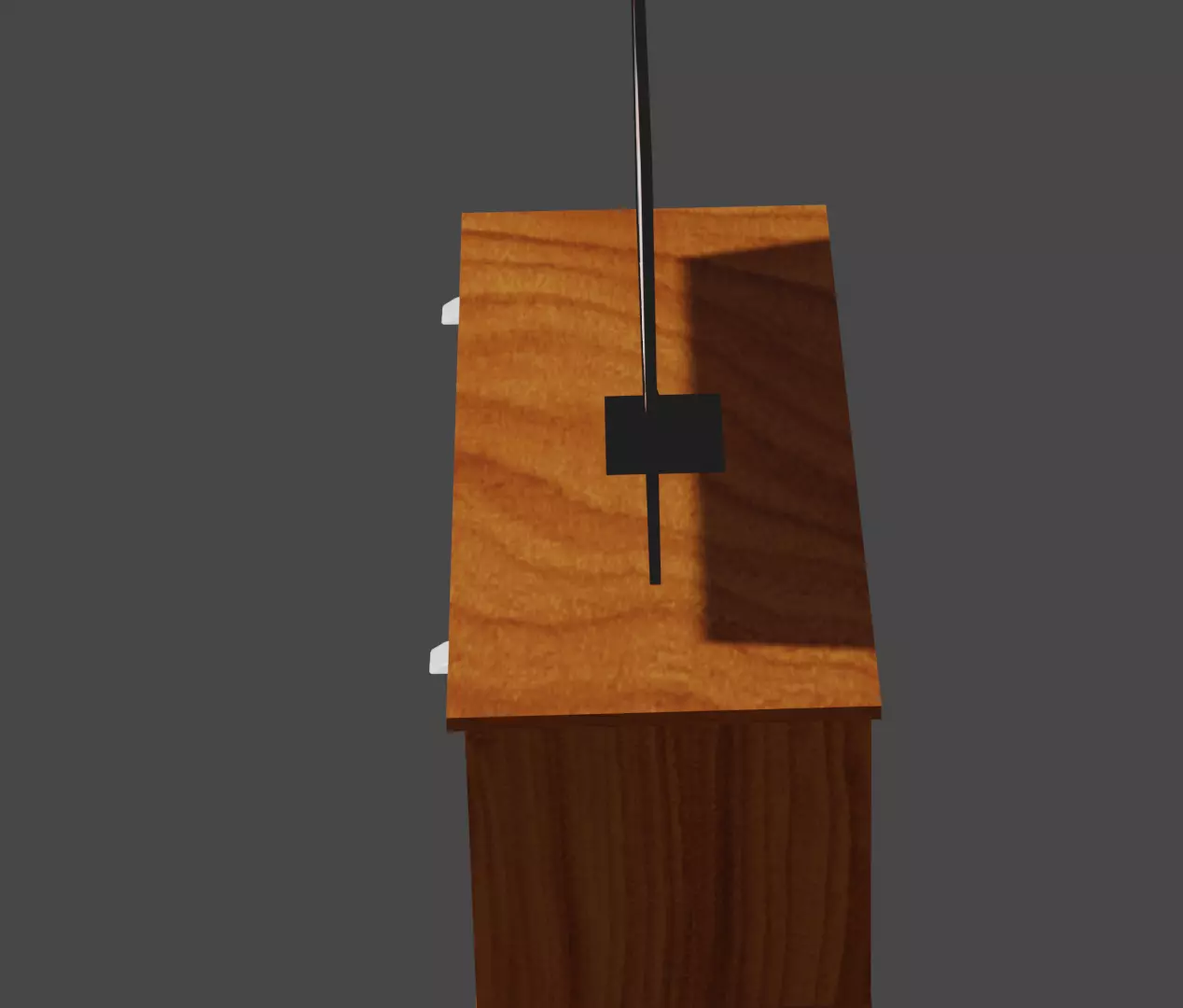 Tv with table 3d model Free 3D print model