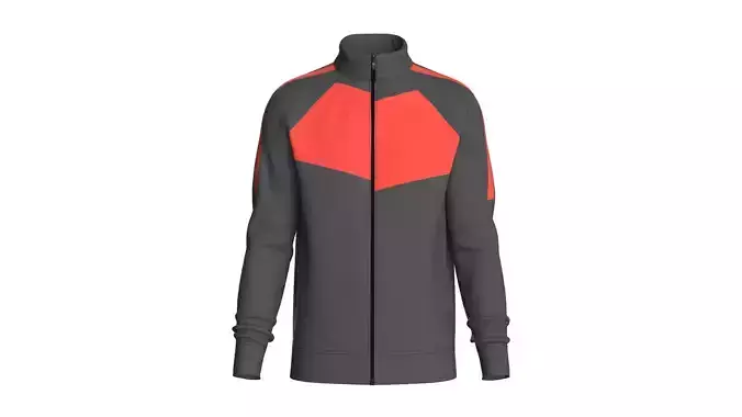 Men Knit Jacket in Clo3d and Marvelous Designer 3D model