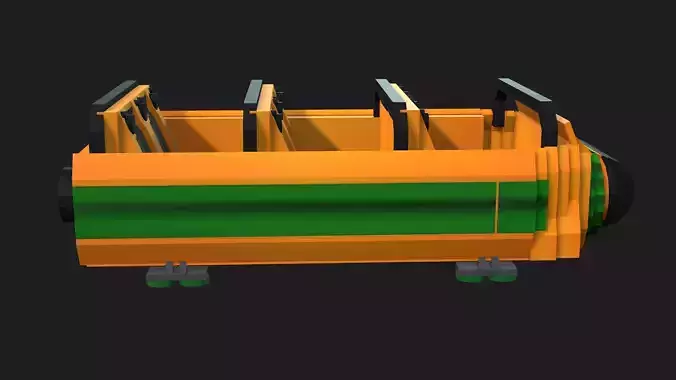 Roller Coaster 3D model
