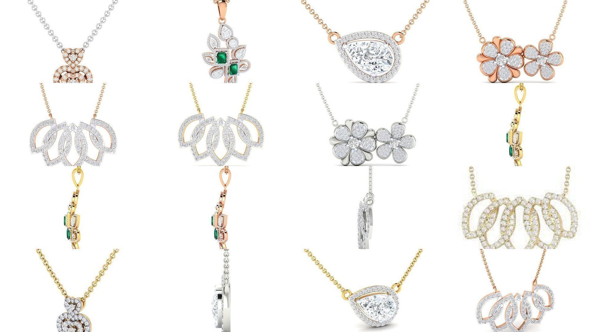 37 Italian Pendant 3dm stl renders details bulk collection _3