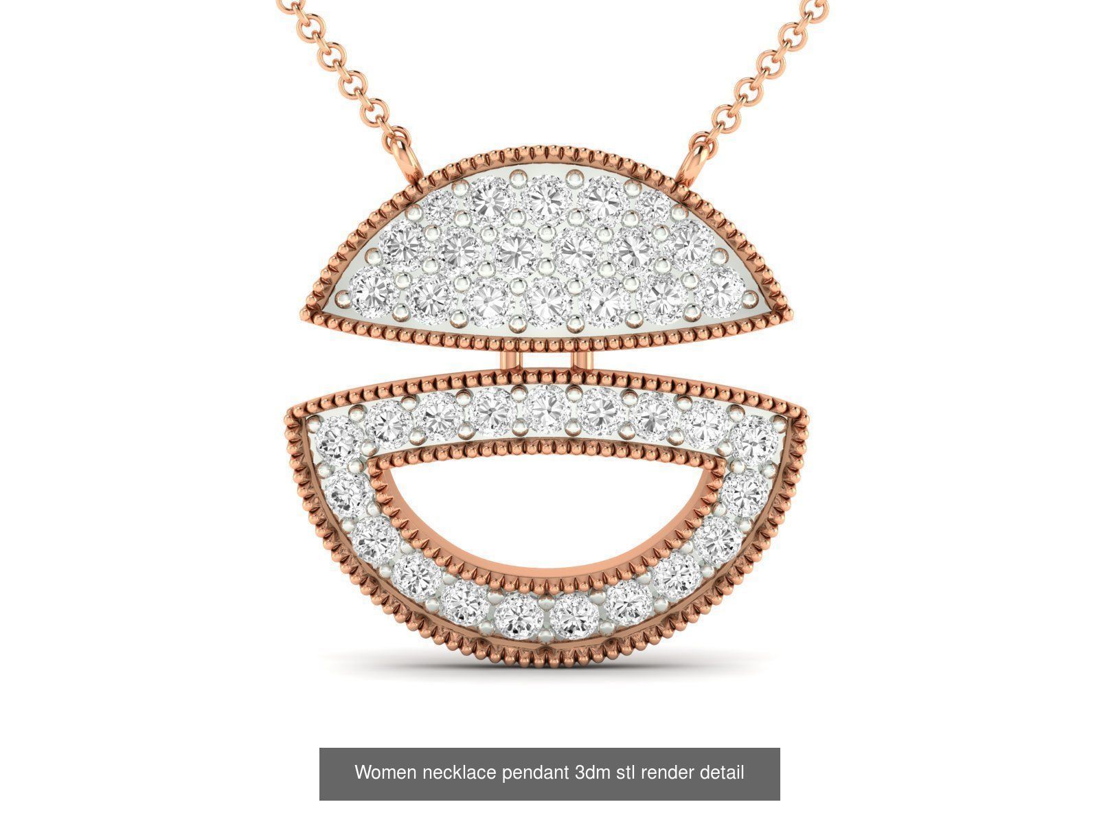 37 Italian Pendant 3dm stl renders details bulk collection _10