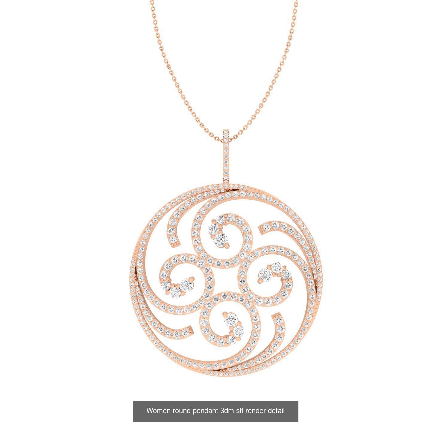 37 Italian Pendant 3dm stl renders details bulk collection _19