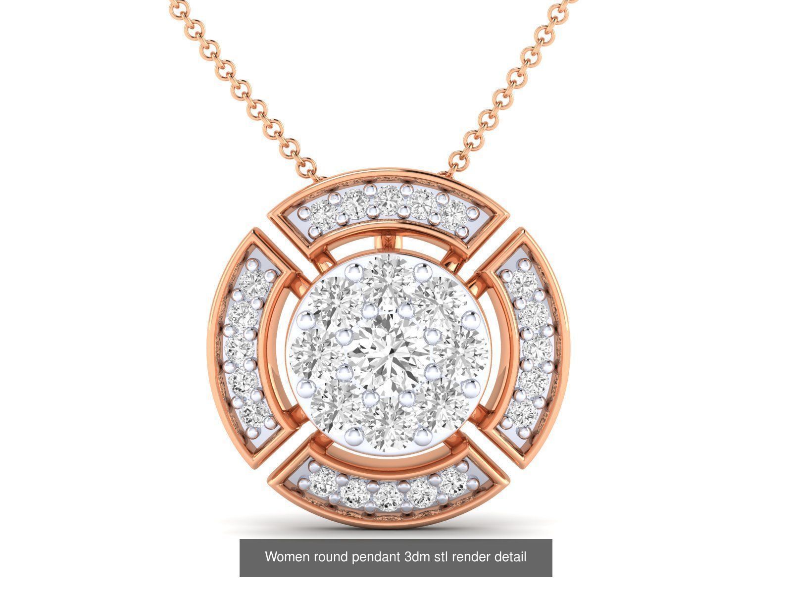 37 Italian Pendant 3dm stl renders details bulk collection _8