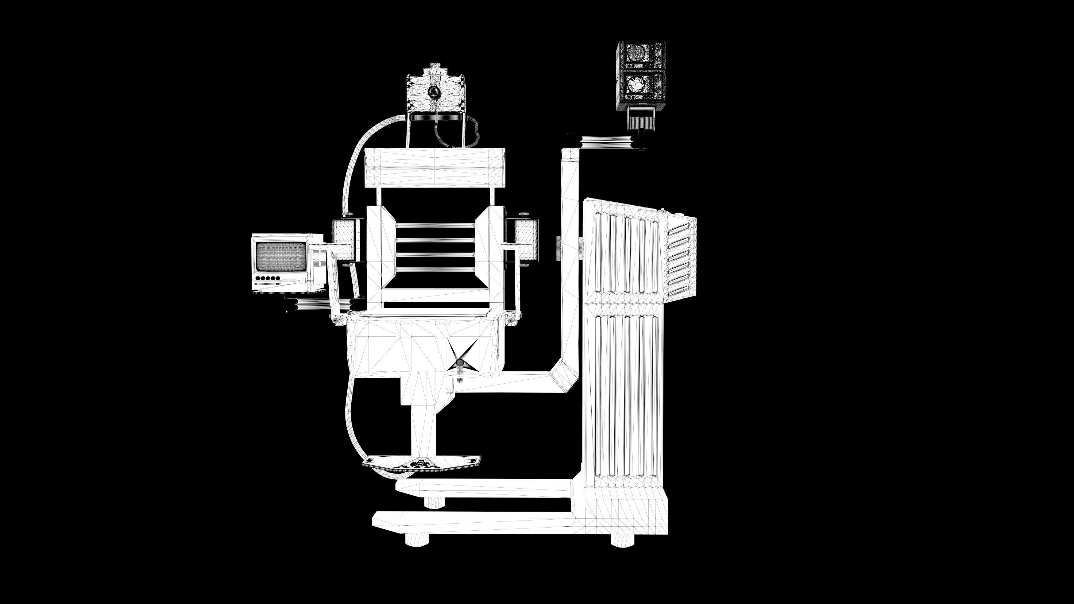 Robocop Chair for 3D printing 3D print model_10