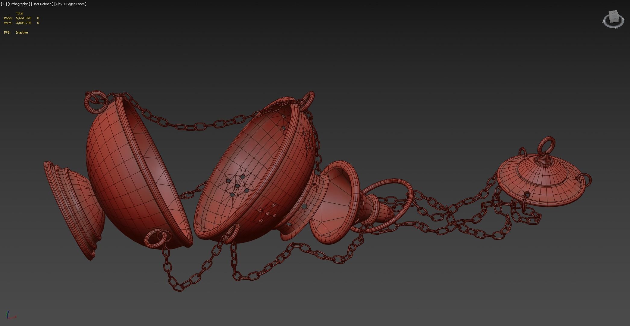 3D model Christian regalia Incense burner Bible Priest hat VR / AR / lowpoly CGTrader