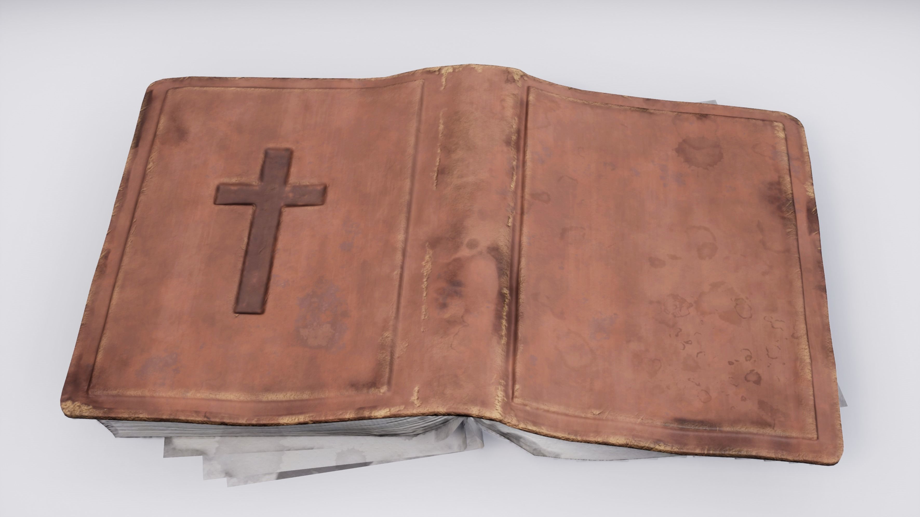 3D model Christian regalia Incense burner Bible Priest hat VR / AR / lowpoly CGTrader