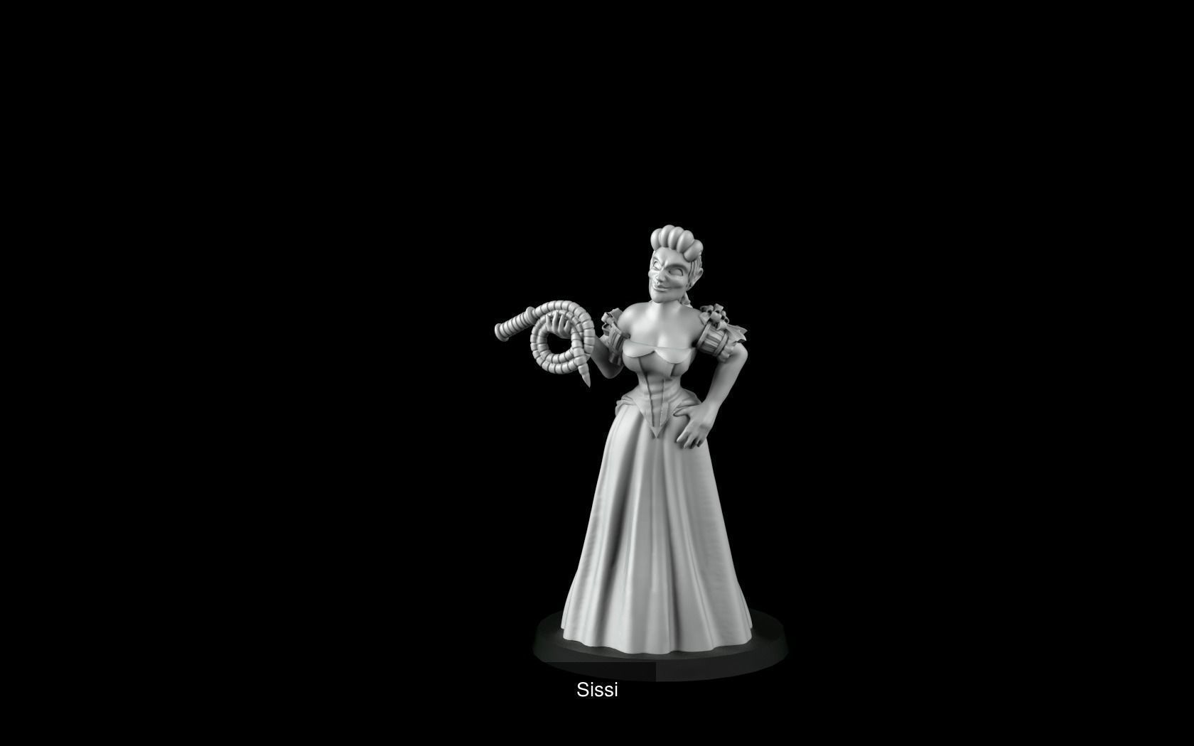 Princesses got angry Bundle 3D Model Collection_16