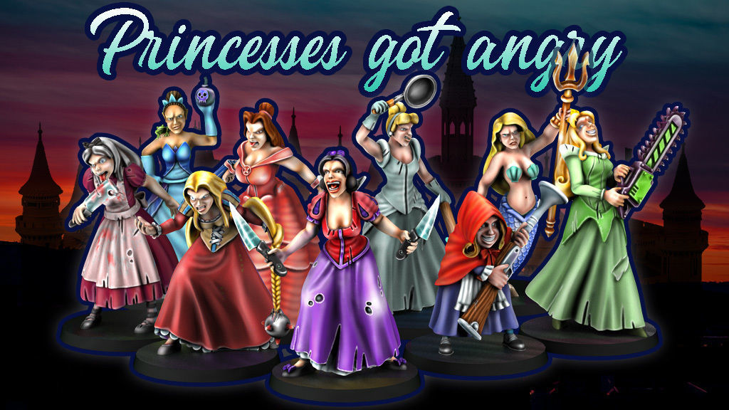 Princesses got angry Bundle 3D Model Collection_32