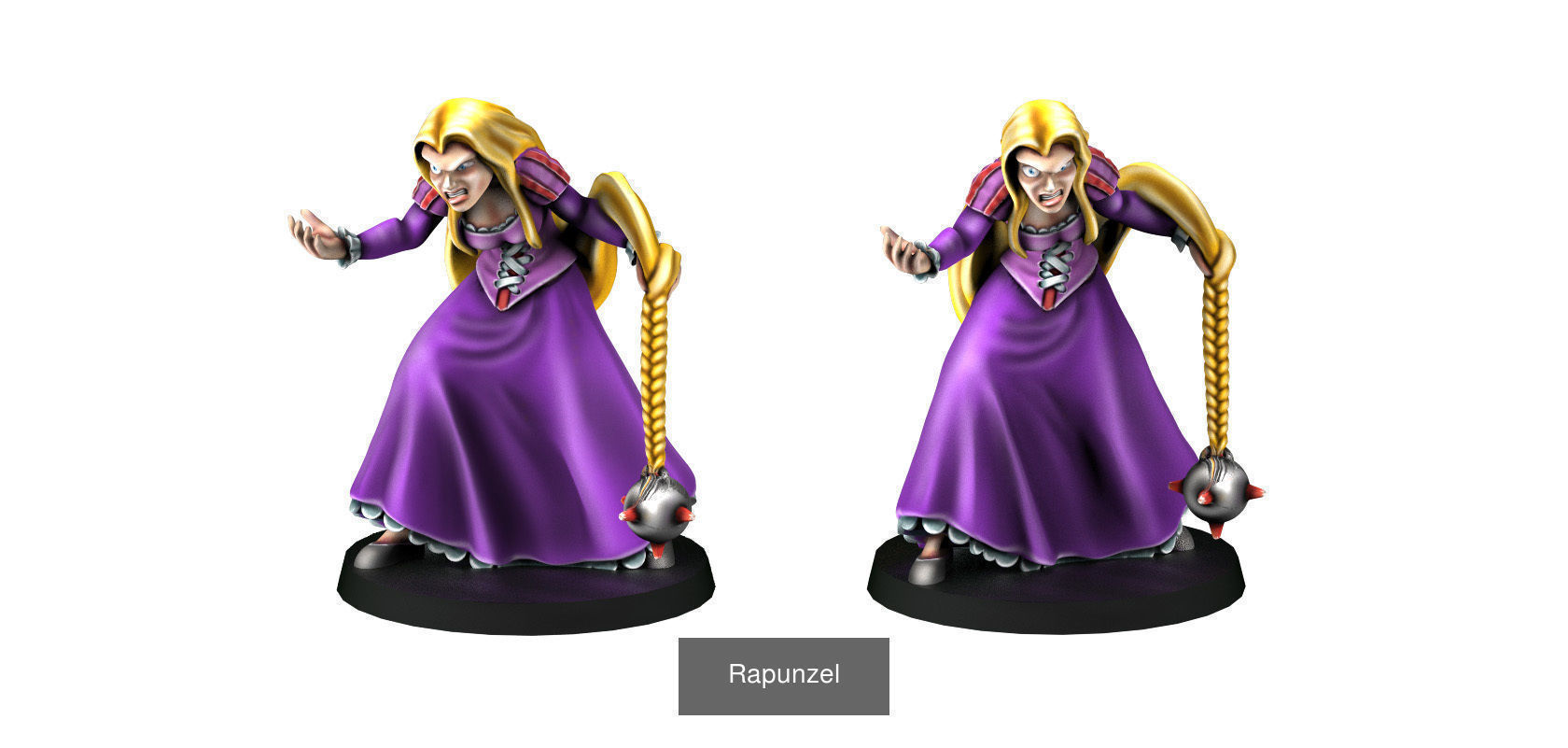 Princesses got angry Bundle 3D Model Collection_11