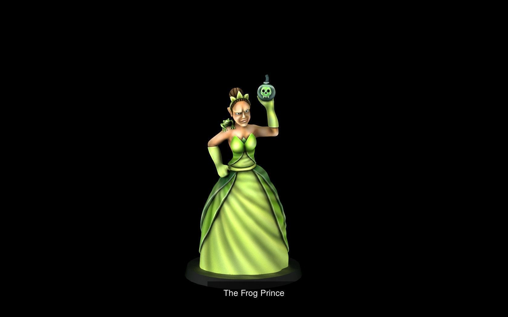 Princesses got angry Bundle 3D Model Collection_10