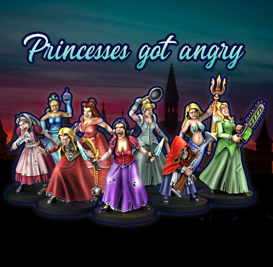 Princesses got angry Bundle 3D Model Collection_31