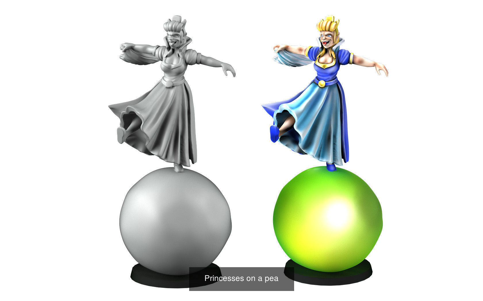 Princesses got angry Bundle 3D Model Collection_20