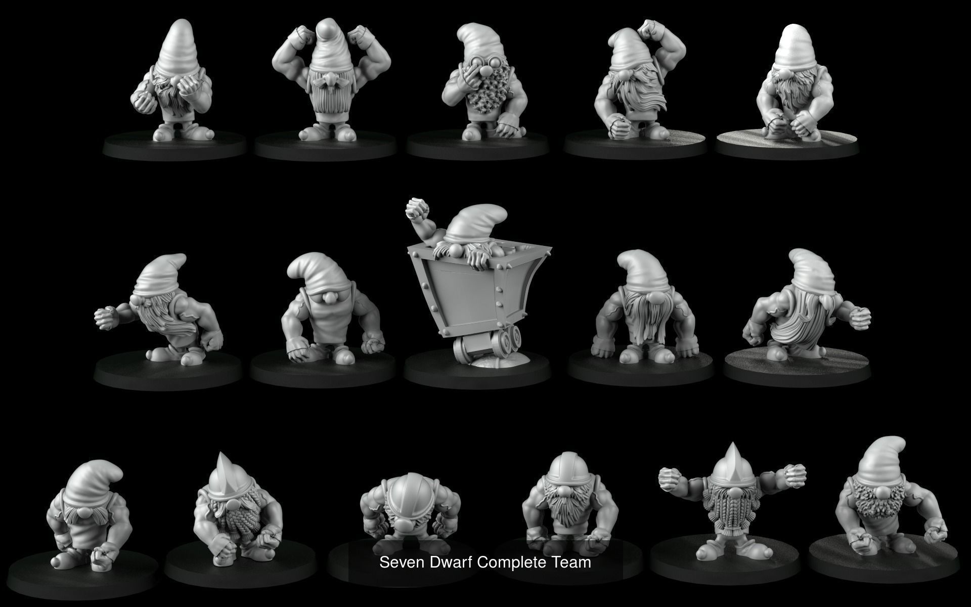 Princesses got angry Bundle 3D Model Collection_14