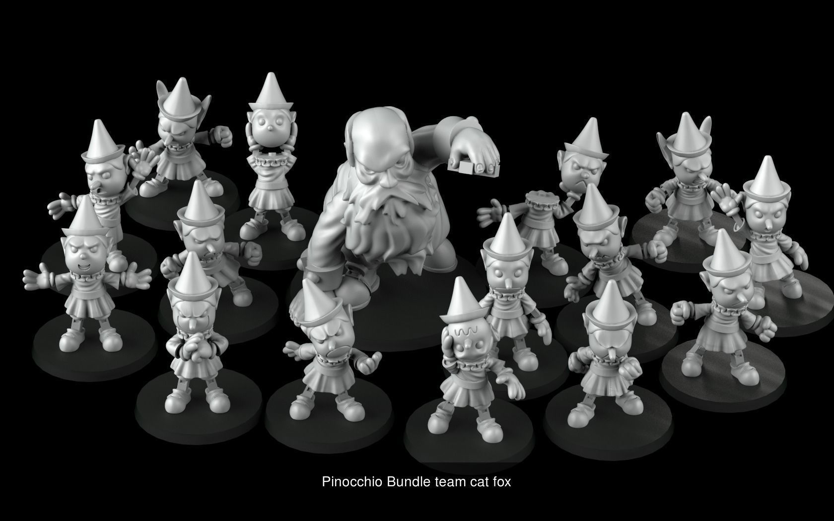 Princesses got angry Bundle 3D Model Collection_23